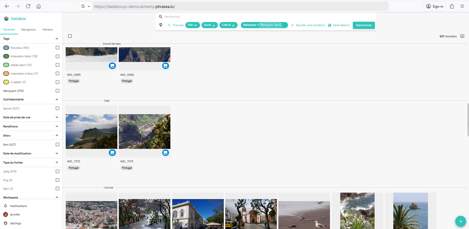 Tris et groupement par sections